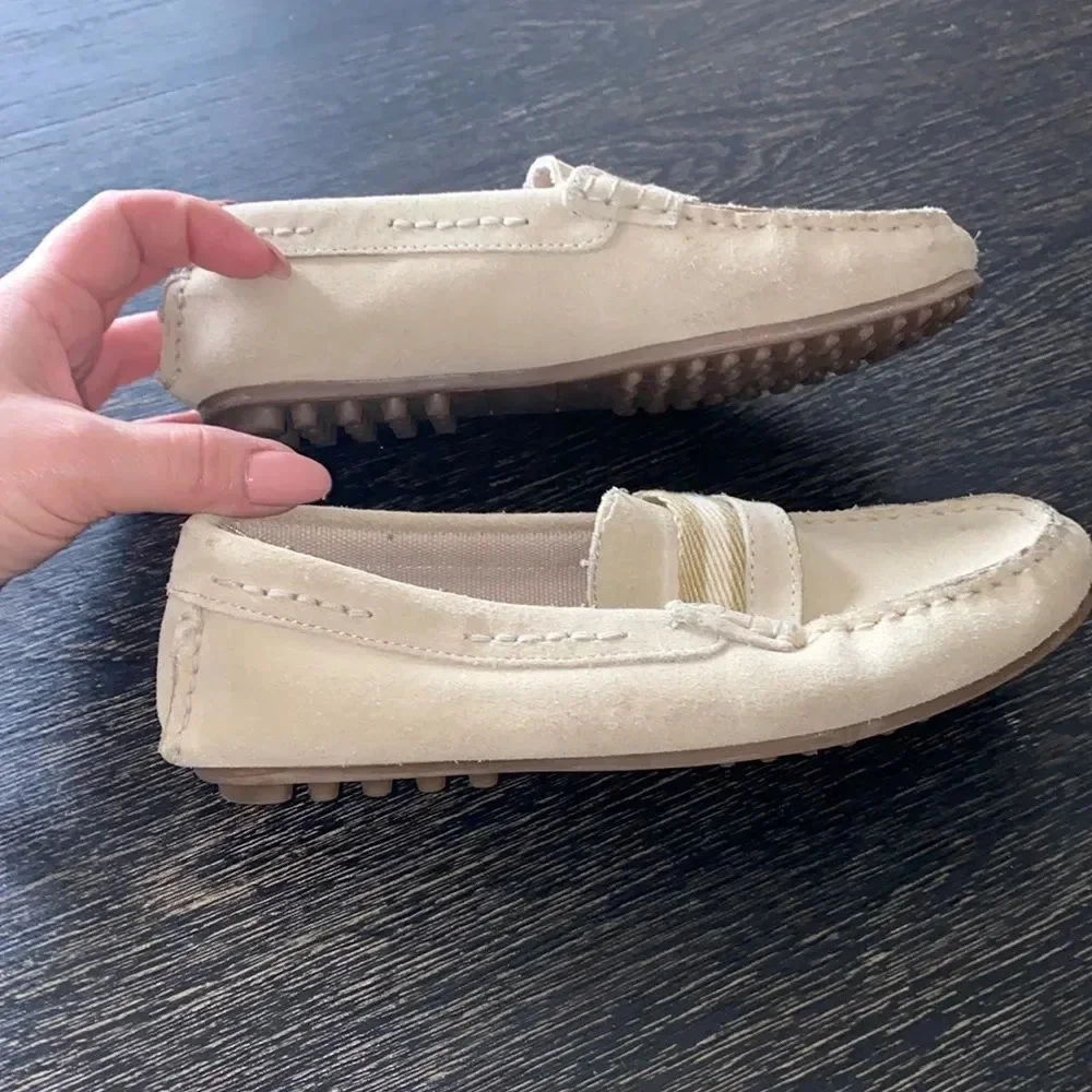 Zara suede boys loafers